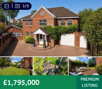 Supplied Liverpool-area property listing screenshot with the visible price £1,795,000